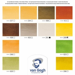 Acuarela VAN GOGH. Pocket Box. 12 Pastillas Colores Naturales