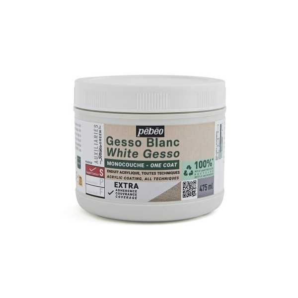 PEBEO STUDIO GREEN Gesso Blanco Monocapa