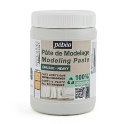 PEBEO STUDIO GREEN Pasta de Modelar Espesa