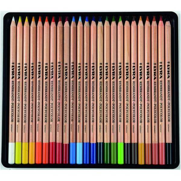 LYRA REMBRANDT POLYCOLOR Pencil Box 24 Colours