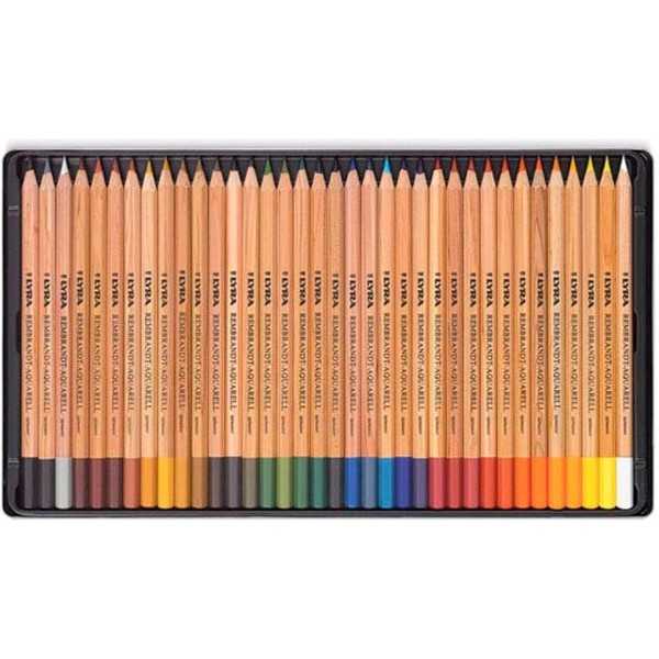 LYRA REMBRANDT AQUARELL Pencil Box 36 Colours