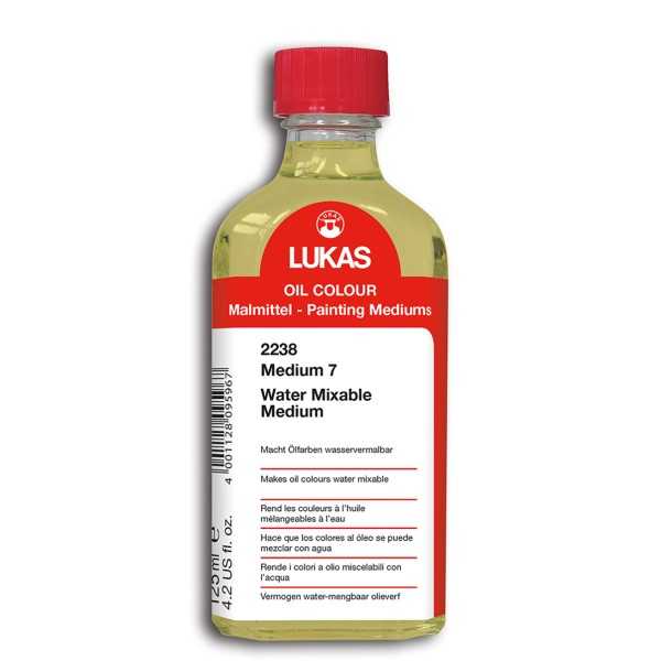 LUKAS Medium 7 for Water-based Oil colours