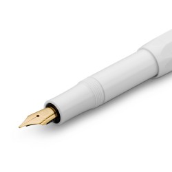 KAWECO Sport Classic White and Golden Fountaine Pen