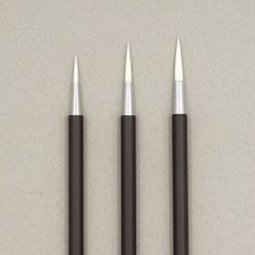 Nakasato Japanese White Synthetic Fibre Brush BESSEI MENSO (NYM)