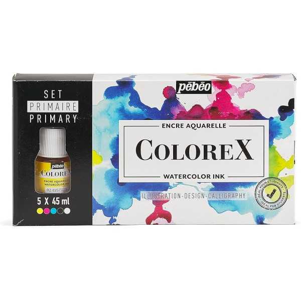 PEBEO COLOREX Set 5 Primary Colors