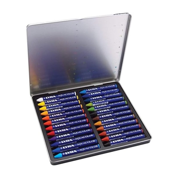 Lyra Acuacolor Metal Case 24 pcs.