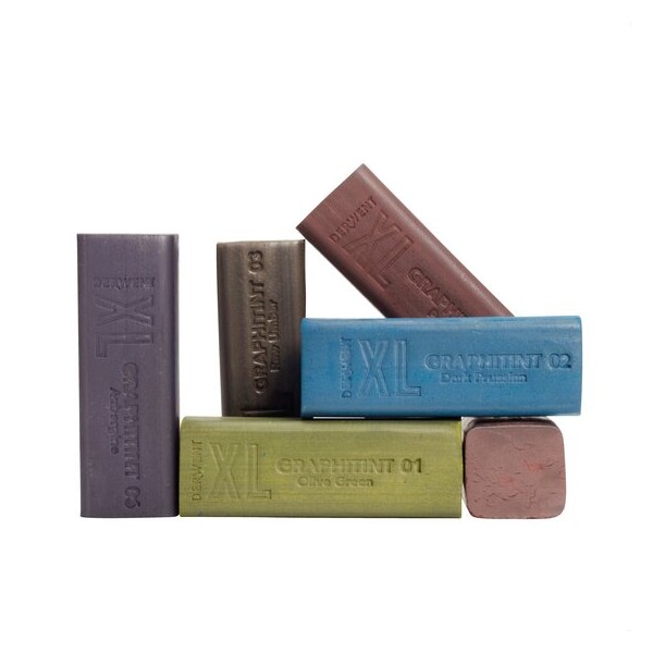 Derwent Graphitint XL Blocks 6 Tin