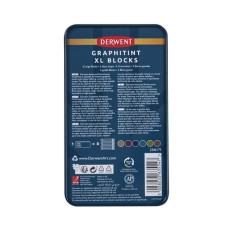 Derwent Graphitint XL Blocks 6 Tin