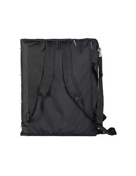 Bolsa Bellas Artes Nylon Negra reforzada goma interior 60x70cm. - ClaireFontaine