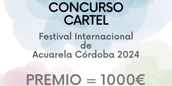 CONCURSO PARA ELECCIÓN DE CARTEL DEL II FESTIVAL INTERNACIONAL DE ACUARELA DE CÓRDOBA 2024